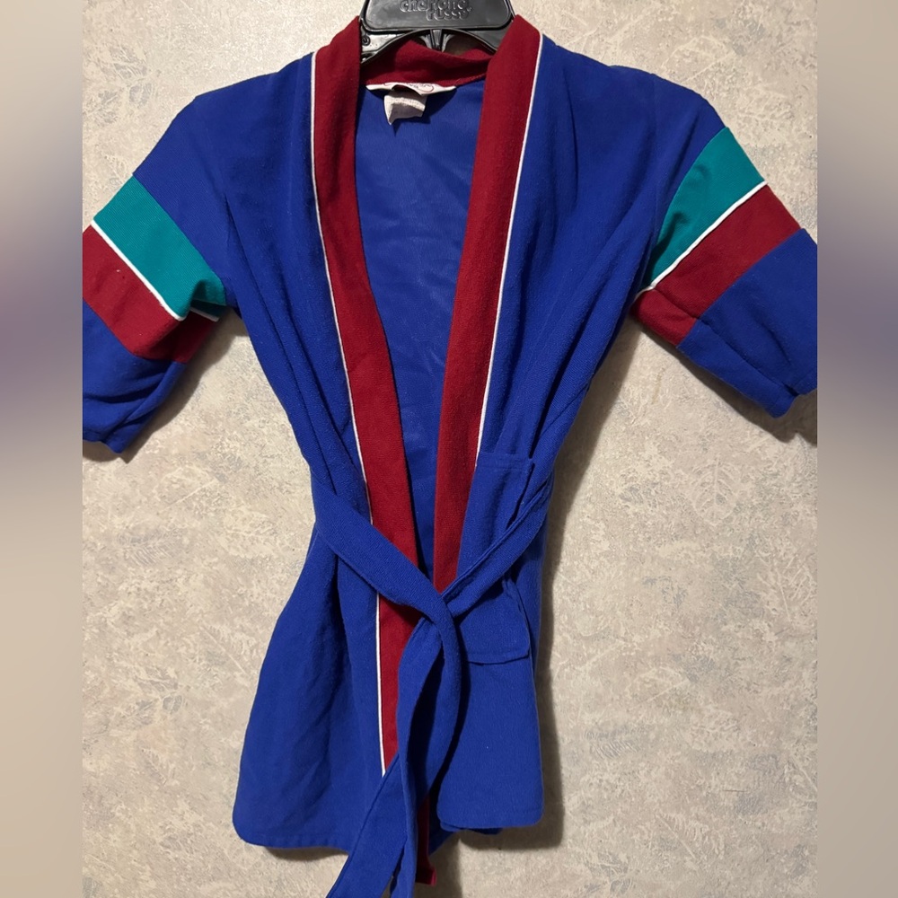 Vintage Prescott Boys Robe Blue Size Small 6-7